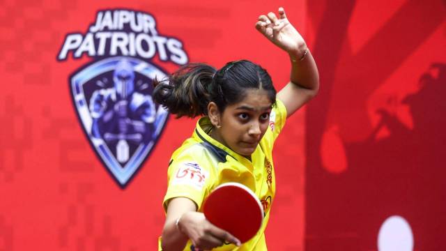 Divyanshi defeated three Chinese players on the way to winning India’s first gold medal in 36 years at the Asian Youth Table Tennis Championships. (Photo credit: Dream UTT Juniors)