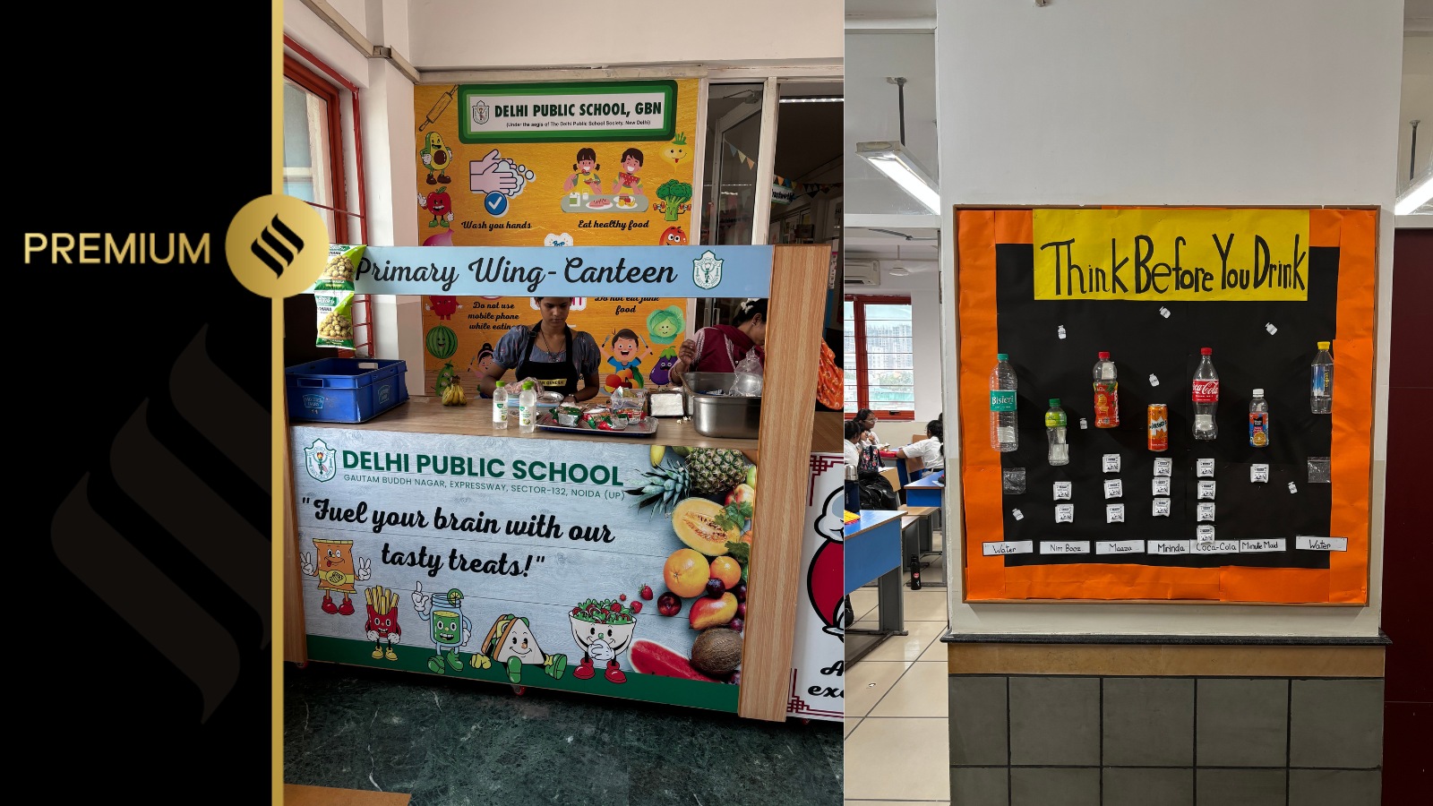 Canteen at Delhi Public School, Gautam Buddh Nagar