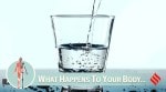 drinking water