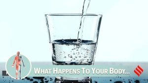 drinking water