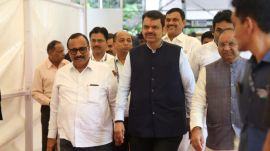Maharashtra Chief Minister Devendra Fadnavis. (Express Photo by Narendra Vaskar)