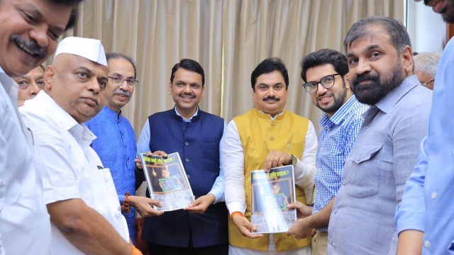 Uddhav thackeray meets Fadnavis