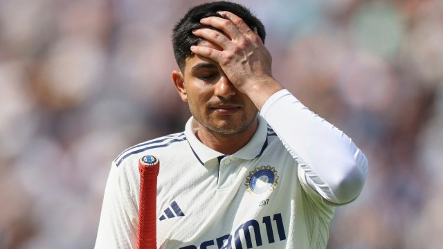  While he lauded the knock, Shubman Gill's father mentioned that he missed out on a triple century at Edgbaston. (AP)