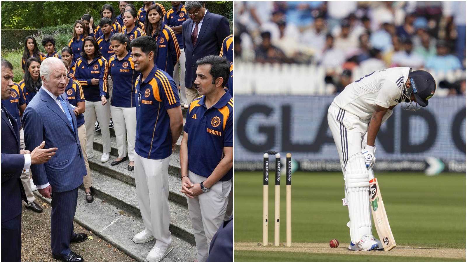 ‘Quite unfortunate’: King Charles III to Shubman Gill on Mohammed Siraj’s dismissal in Lord’s Test