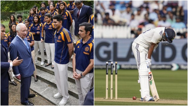 Gill said that the King spoke about the freakish manner in which Mohammed Siraj was dismissed on Day 5 of the Lord's Test. (PTI Photo)
