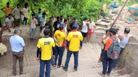 Stampede at Mansa Devi temple