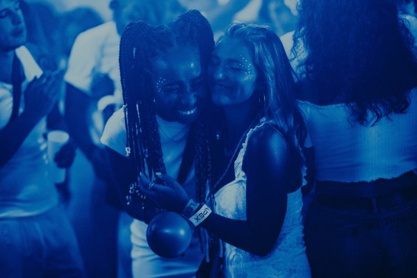 Enva Lewis, left, and Mia McKenna-Bruce in a scene from How To Have Sex.