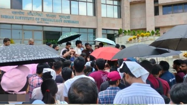 IIT Guwahati students protest over fee hike