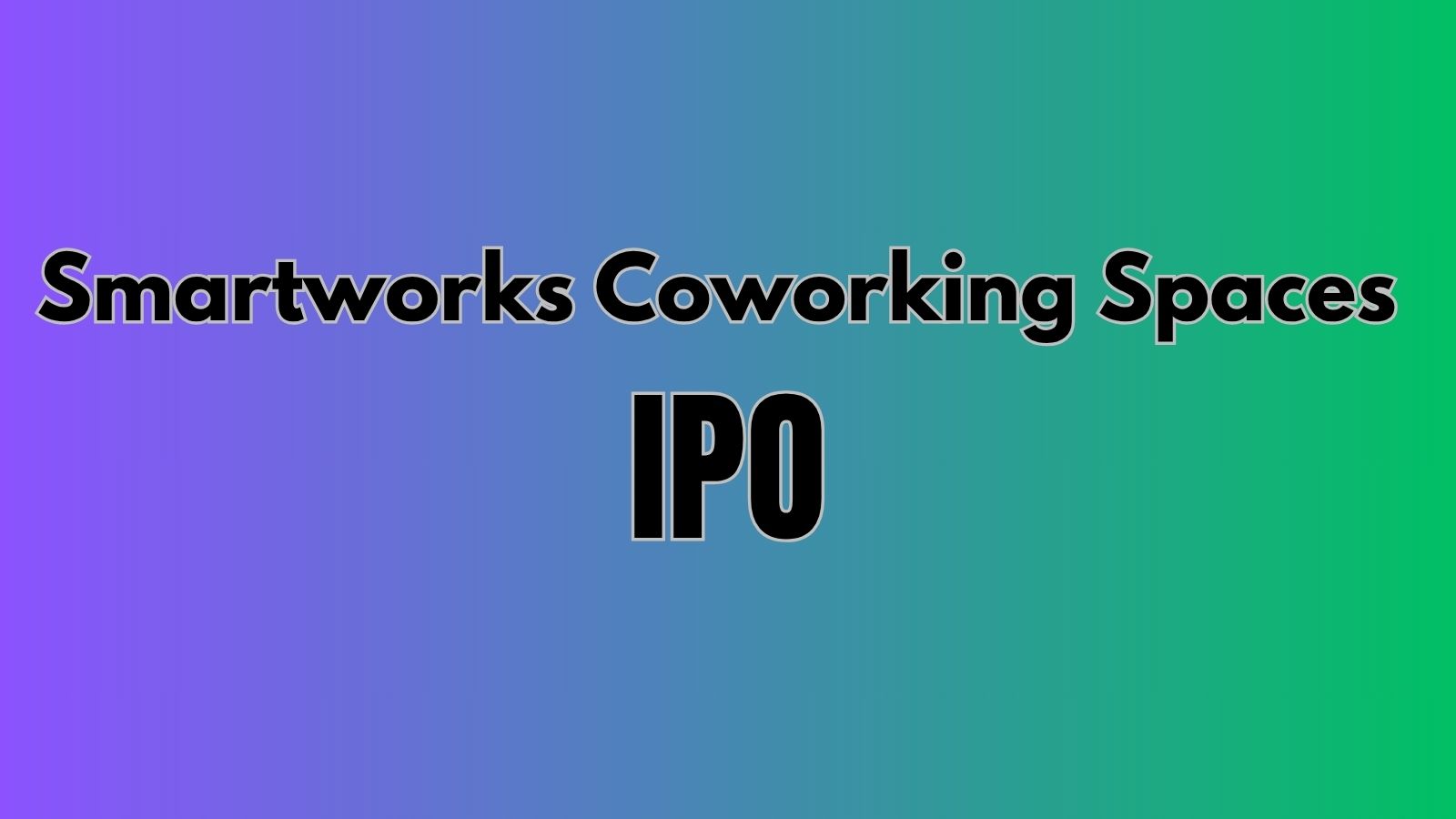 MUFG Intime India Private Limited is the registrar for Smartworks Coworking Spaces IPO.