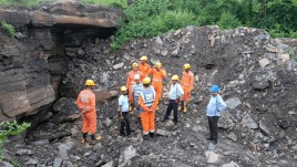 The incident has sparked a political slugfest in the state, with the Opposition accusing the state’s Hemant Soren government of complicity. (Express photo)