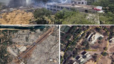 Ahmedabad crash site Air India