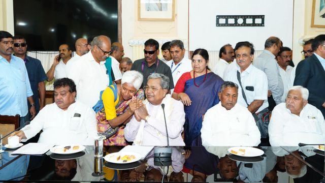 Siddaramaiah acknowledged the importance of industrial development in the state but stressed that development must not come at the cost of farmers’ rights.