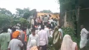 Rescue operation underway after a govt school building collapsed in Rajasthan.