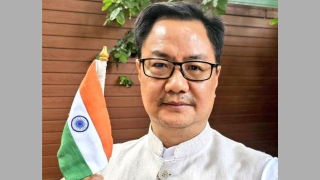 Parliamentary Affairs Minister Kiren Rijiju Monday took to X to kickstart the day