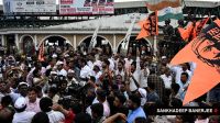 The detained MNS leaders were seen questioning police personnel as to why they were denied permission for the rally when the traders were allowed to carry out a protest there a few days ago.
