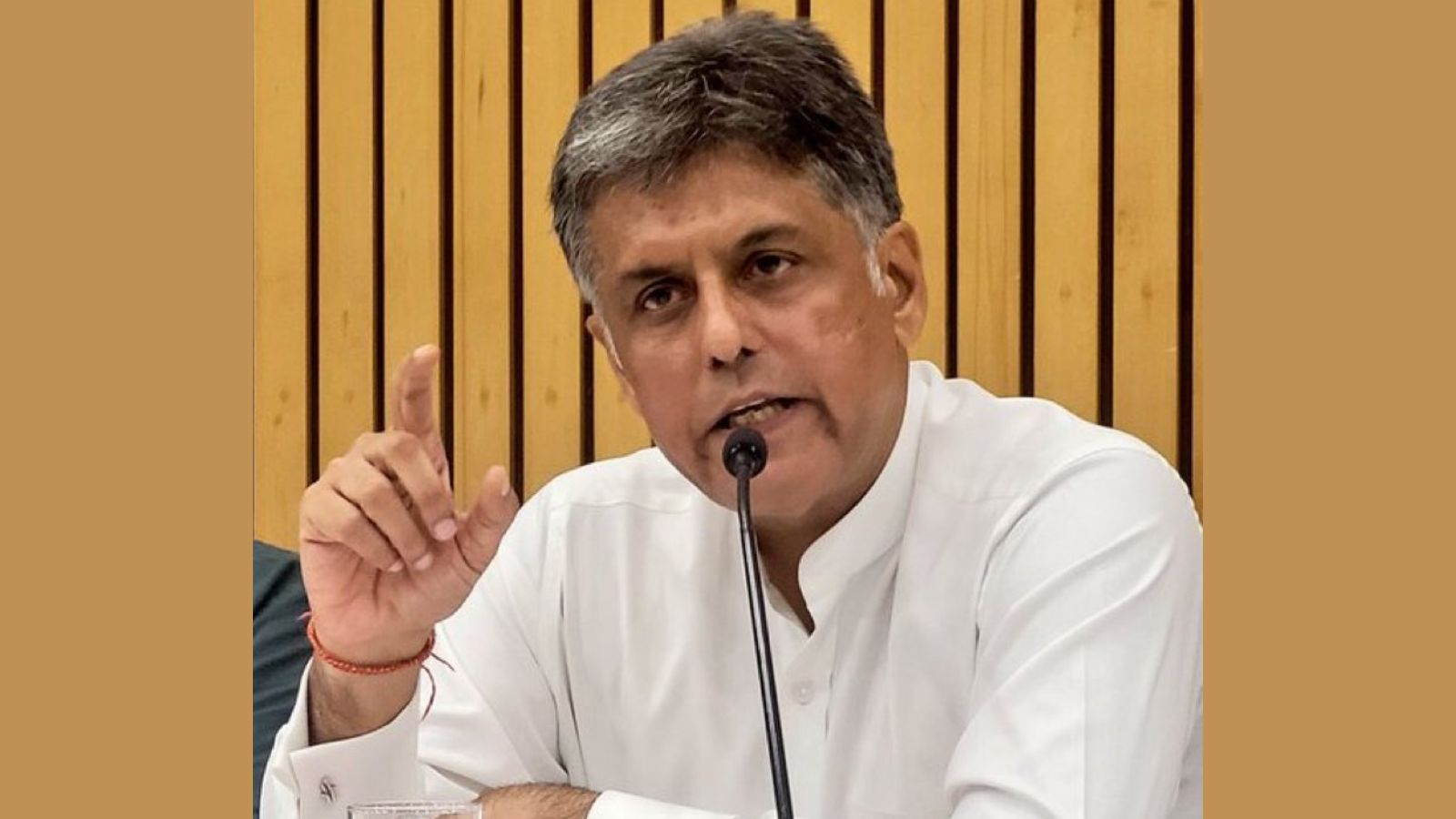 Manish Tewari did not elaborate any further on his views about the whole issue.