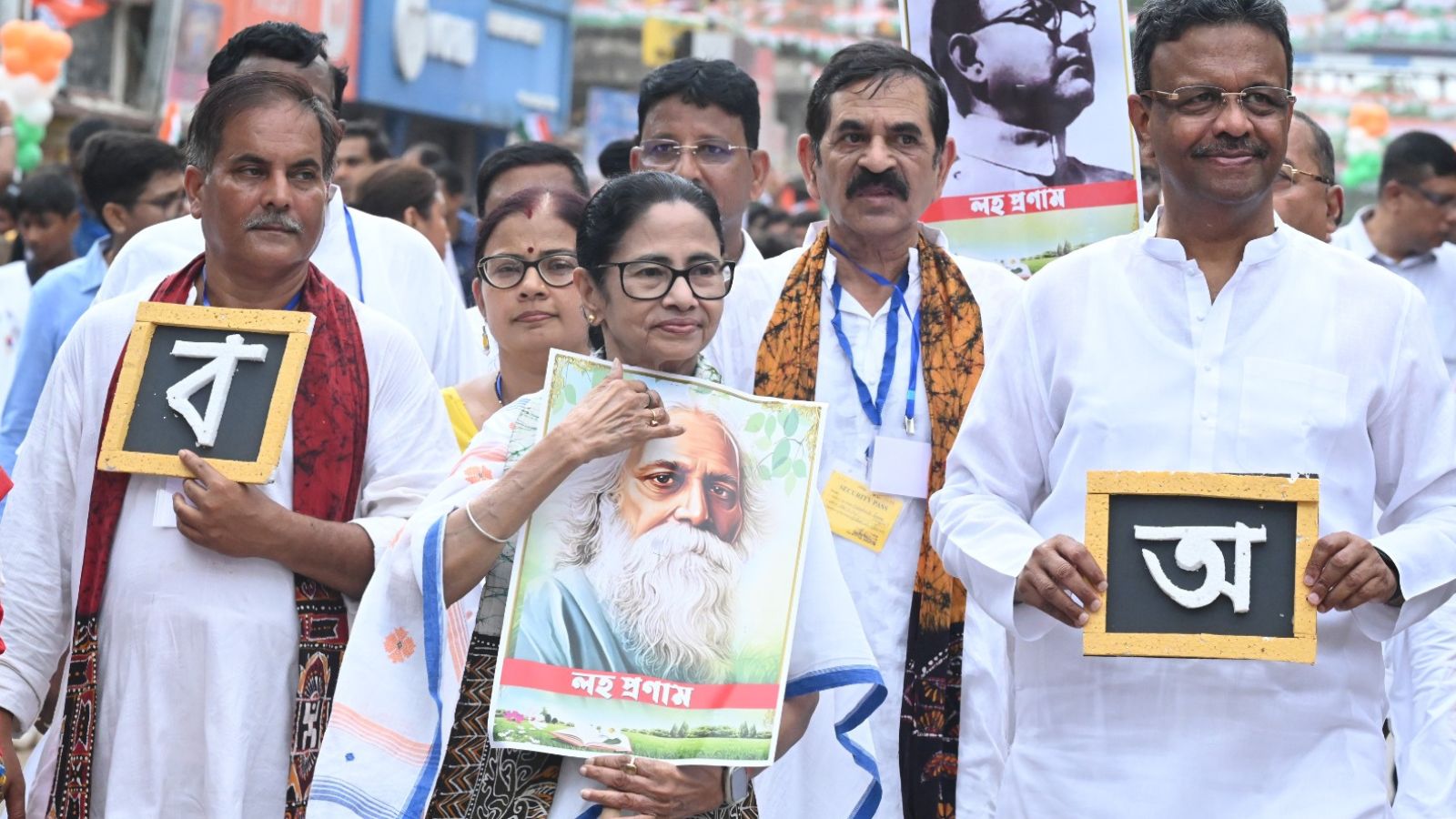 Bhasha Andolan From Tagore’s Bolpur: Mamata hyphenates ‘SIR-linguistic terror’, slams EC-BJP ‘bid to bring NRC through backdoor’