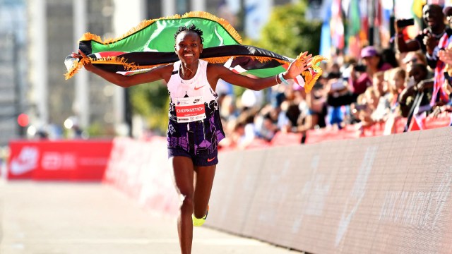 Hydrochlorothiazide (HCTZ) was detected in a urine sample collected from marathon world record holder, Ruth Chepng'etich. (Reuters)