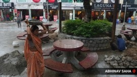 market_5494b3 This is Yashwant Place, one of Delhi’s oldest markets, in the upscale diplomatic enclave of Chanakyapuri.