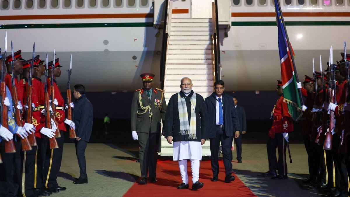pm modi in namibia