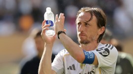 Luka Modric won a stunning 28 trophies with Real Madrid. (AP Photo)