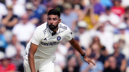 Siraj, who has played in all the Tests of the series, has taken 14 wickets in the series with an average of 39.71 in seven innings and has so far taken 114 wickets in 40 Test matches in his career. (AP Photo)