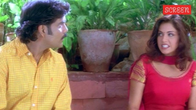 Nagarjuna and Isha Koppikar in their 1998 film Chandralekha