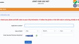 CSIR UGC NET 2025 City Intimation Slips Out: How to download June session slips from csirnet.nta.ac.in