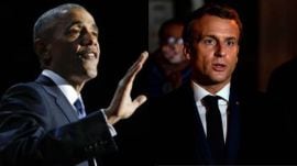 obama macron