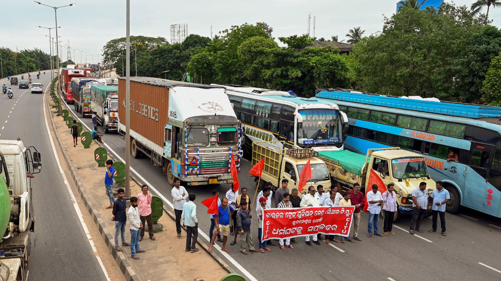 On day three of Odisha drivers’ strike, supply of essential commodities and fuel hit