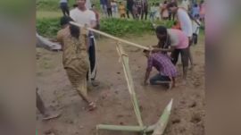 Odisha tribal couple punishment, Rayagada couple yoked like bullocks, Odisha kangaroo court incident, Kanjamjodi village punishment,