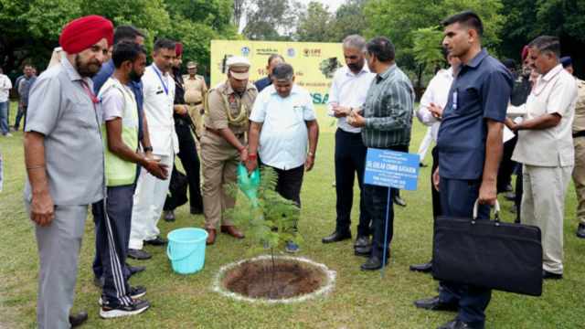 chandigarh plantation drive