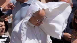 pope leo, buzz aldrin, moon