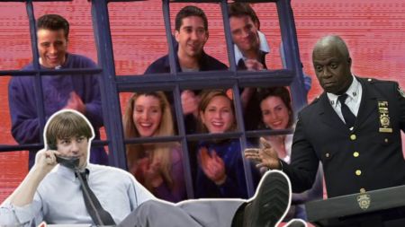 why we rewatch shows, friends, brooklyn 99, office show