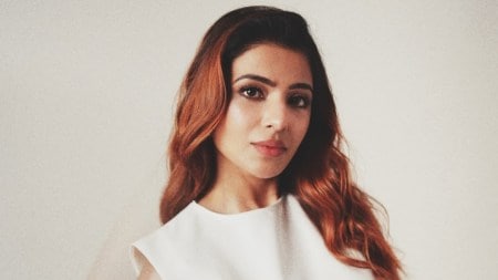 Samantha on lifting weights