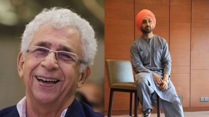 Actor Naseeruddin Shah and Actor-pop star Diljit Dosanjh. (Express Archives)