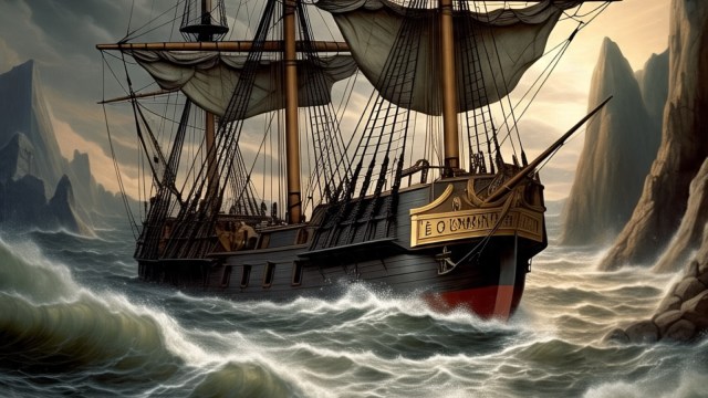 The Prince de Conty sank during a stormy night in the winter of 1746