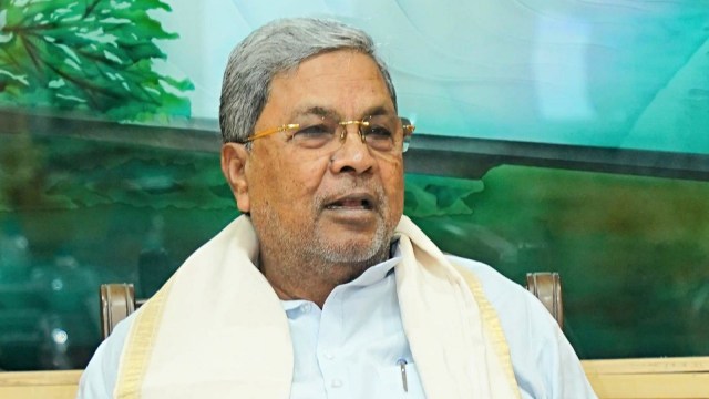 Karnataka CM Siddaramaiah