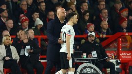 Liverpool manager Arne Slot penned a heartfelt tribute to Diogo Jota who passed away in a car crash on Thursday. (Reuters)