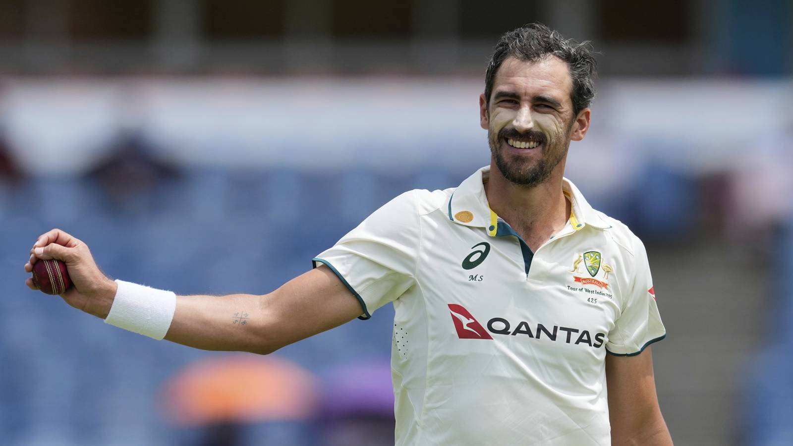 Having began his age-group career as a wicketkeeper, Mitchell Starc said he never thought he would feature in as many Tests. (AP Photo)