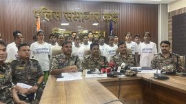 Maoist surrender Chhattisgarh, 23 Maoists surrender Sukma, PLGA Battalion 1 Maoists, DVCM Maoist surrender,