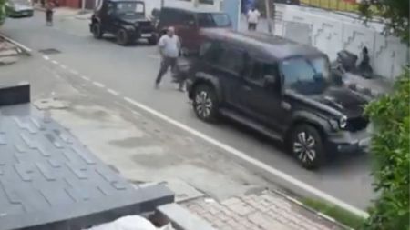 Jammu Gandhi Nagar SUV incident, Manan Anand Thar SUV case, Kamal Dutt injured Jammu, Jammu hit and run CCTV,