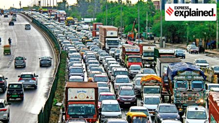 Delhi fuel ban for old vehicles, end-of-life vehicles, old vehicles, discard old vehicles, delhi aqi, Delhi air pollution, Delhi air quality, air pollution, air pollution level, Delhi severe air quality, delhi news, India news, Indian express, current affairs