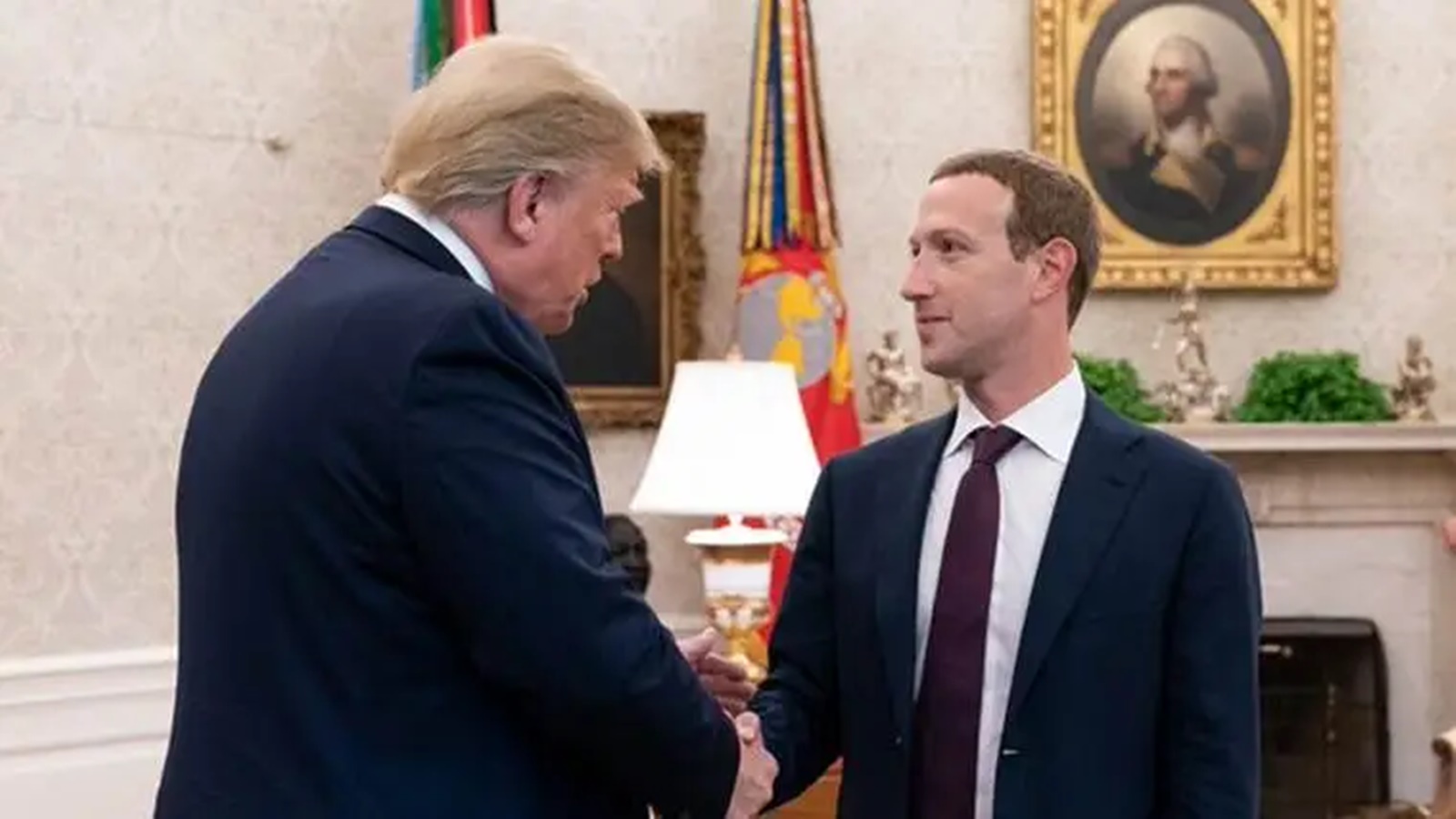 Zuckerberg Crashes Trump's Classified Oval Office Briefing