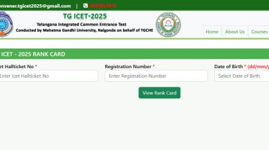 TS ICET Results 2025: Telangana ICET scorecards released at icet.tgche.ac.in