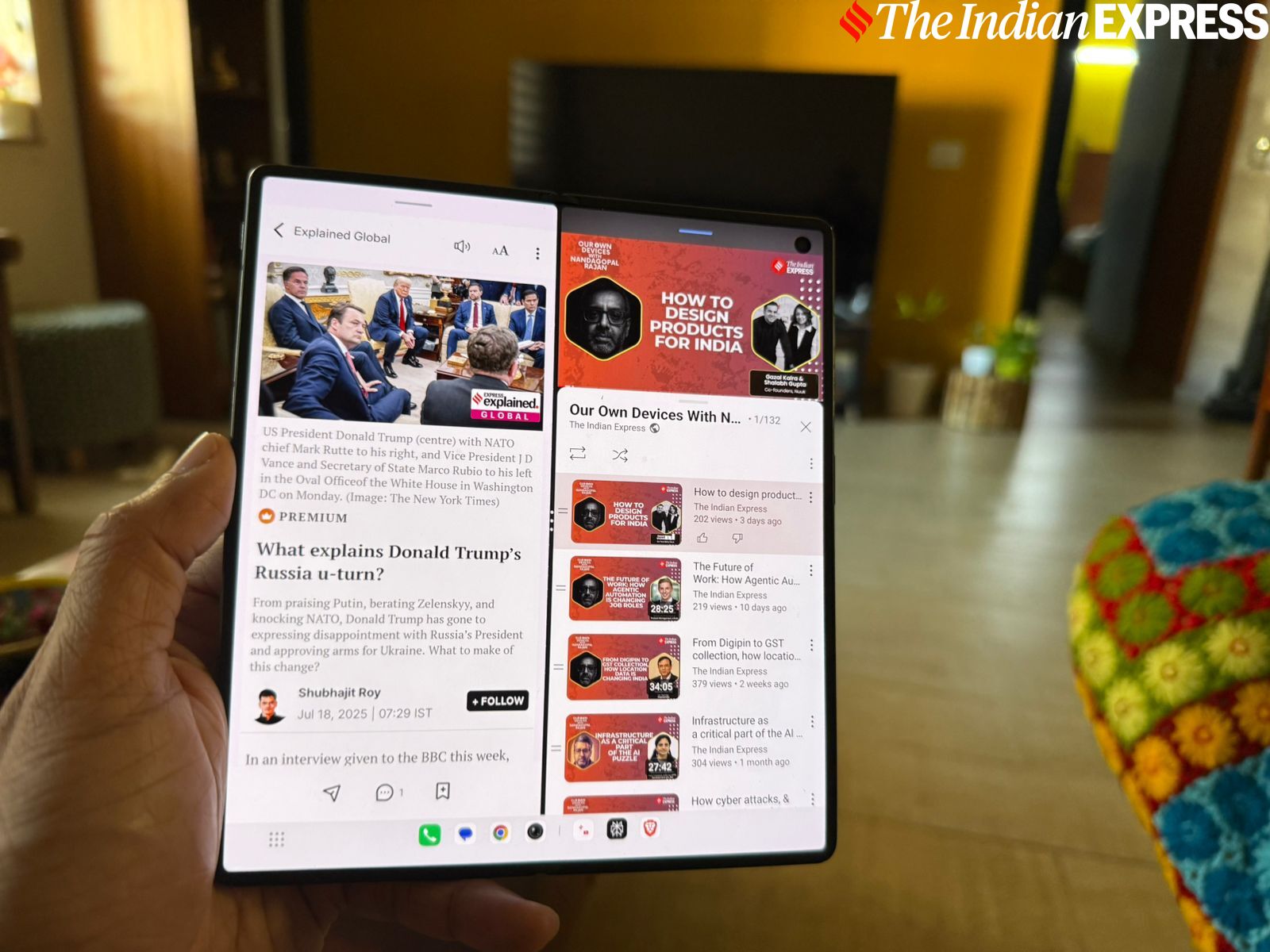 The vivo X Fold 5 is the Snapdragon 8 Gen 3 chipset.