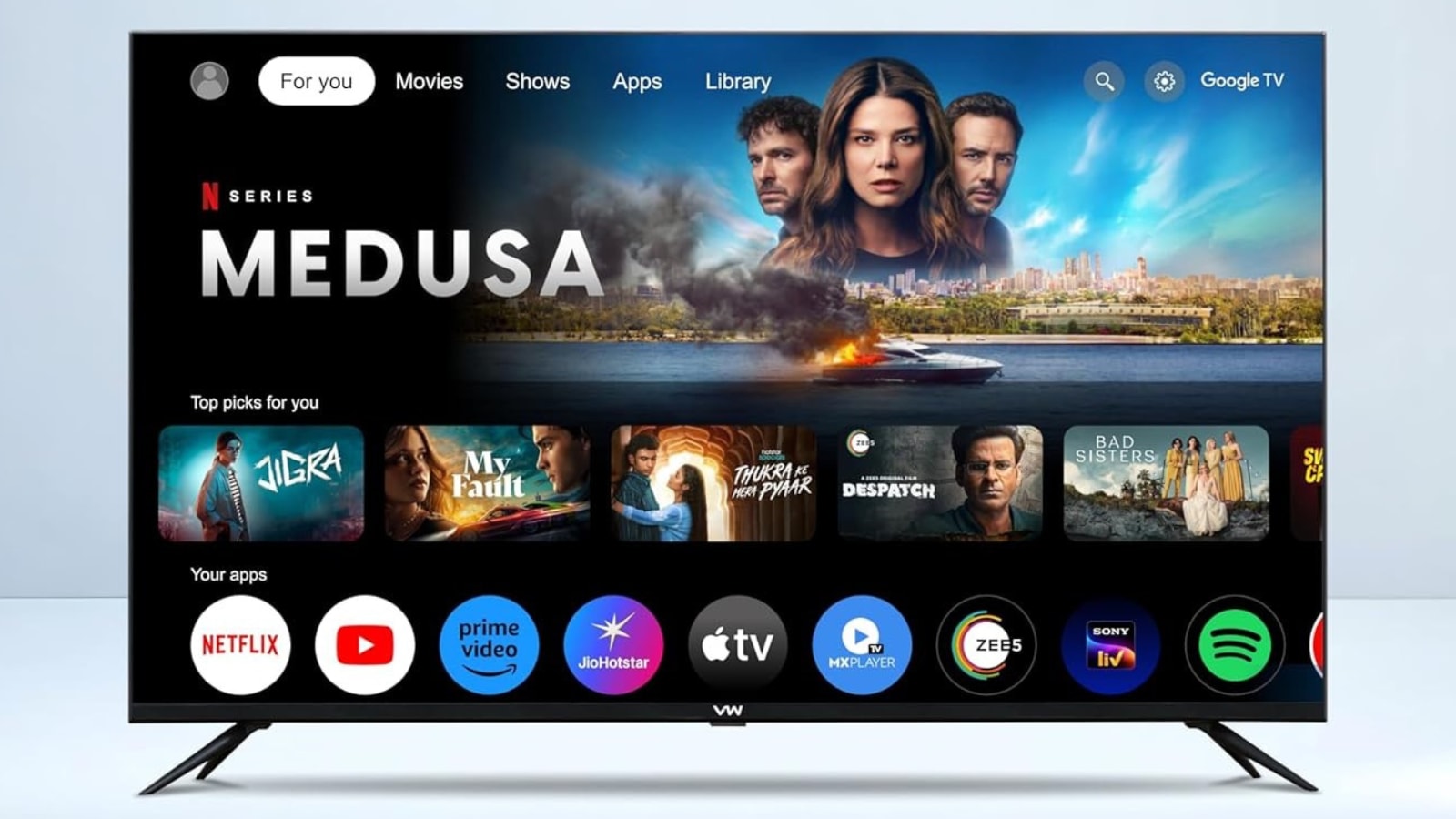 VW pro smart TV