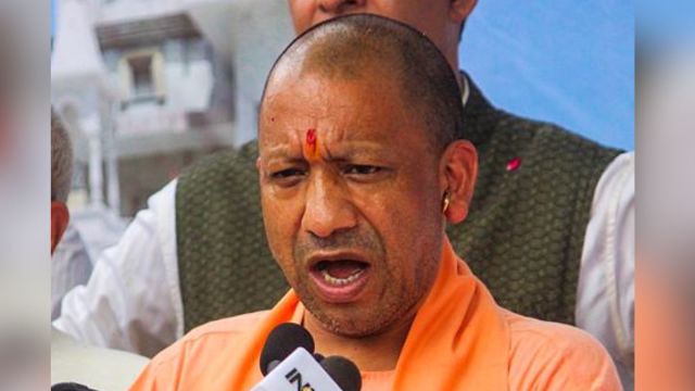 Meerut: Uttar Pradesh Chief Minister Yogi Adityanath addresses a press conference, in Meerut, Uttar Pradesh, Sunday, July 20, 2025. (PTI Photo)(PTI07_20_2025_000087A)