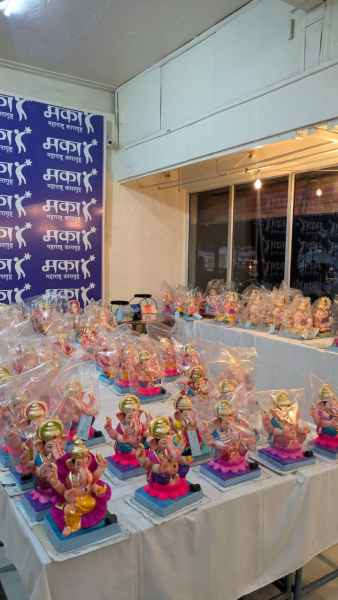 'Vakratunda' Ganesh idol by Maharashtra Karagruha (MaKa)
