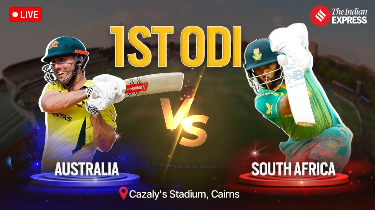  This is Australia's first ODI since Steve Smith and Glenn Maxwell retired.